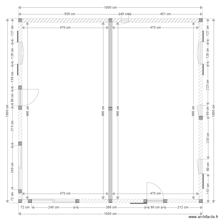 DEFEVER VS. Plan de 0 pièce et 0 m2