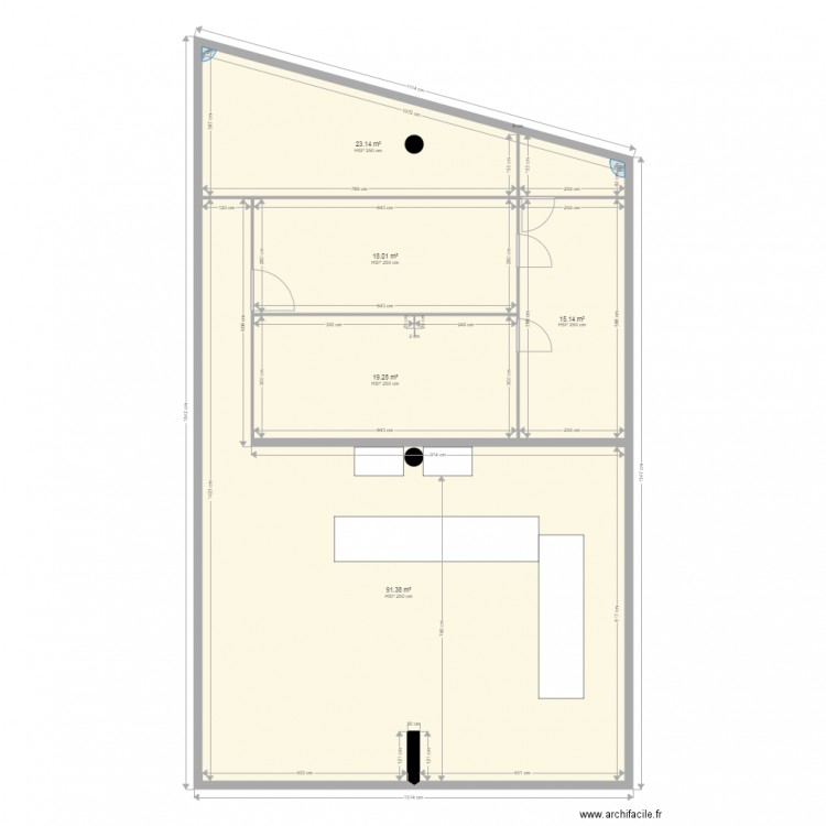 corbeil papeterie. Plan de 0 pièce et 0 m2