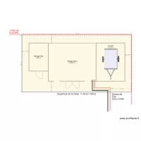 Plan garage Auvent Gauche Vrai