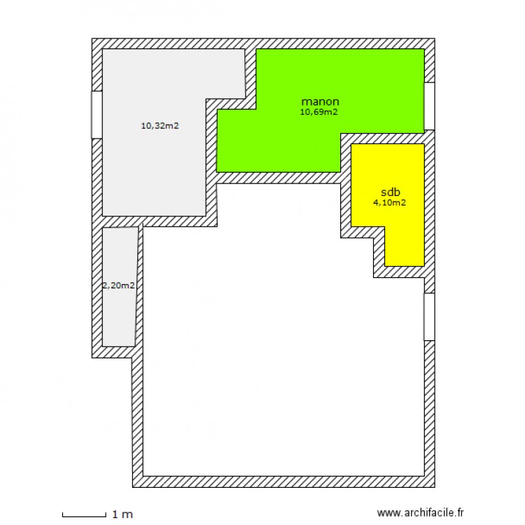 futur. Plan de 0 pièce et 0 m2