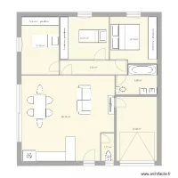 plan maison plain pied 