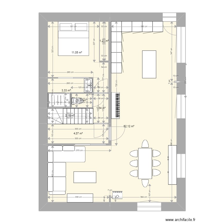 Idée 1 Maison Saint Jans Cappel. Plan de 0 pièce et 0 m2