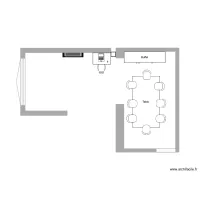 salon salle &agrave; manger