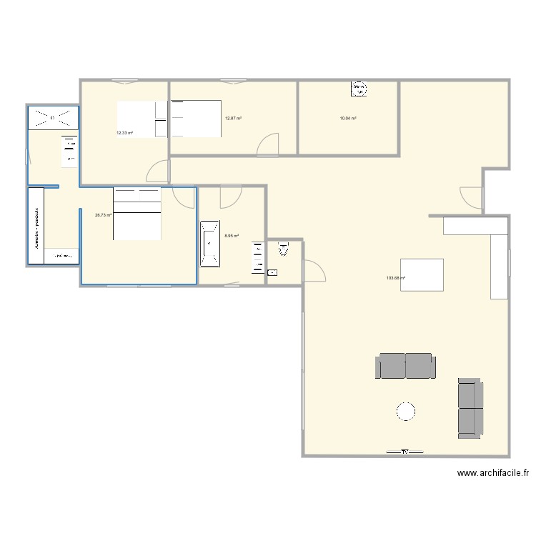 plan maison 2. Plan de 0 pièce et 0 m2