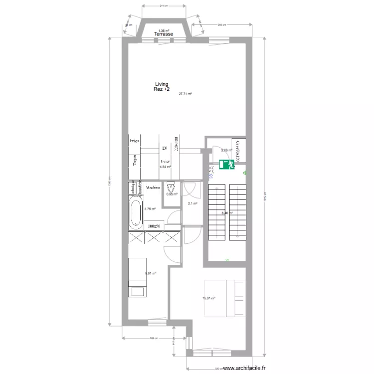 Marie Jos&eacute; Rez2 Elec communs. Plan de 0 pièce et 0 m2