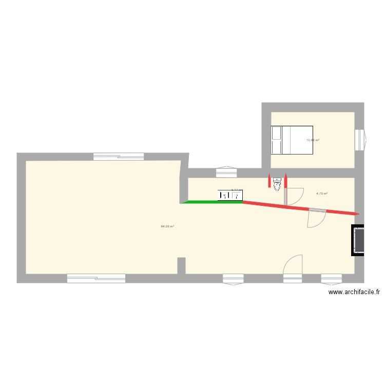 Tanguy coro modif. Plan de 0 pièce et 0 m2