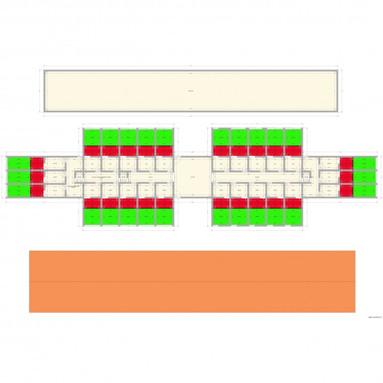 chenil 2 la tuilerie sans toiture plus batiment seul. Plan de 0 pièce et 0 m2