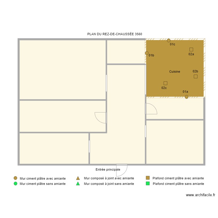 prieur. Plan de 0 pièce et 0 m2