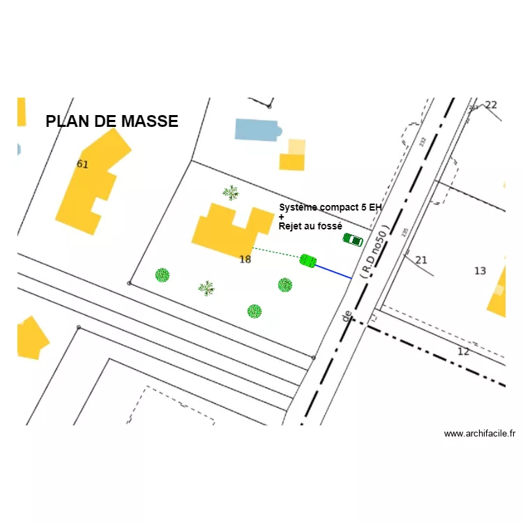 Bonnet Fonsorbes. Plan de 