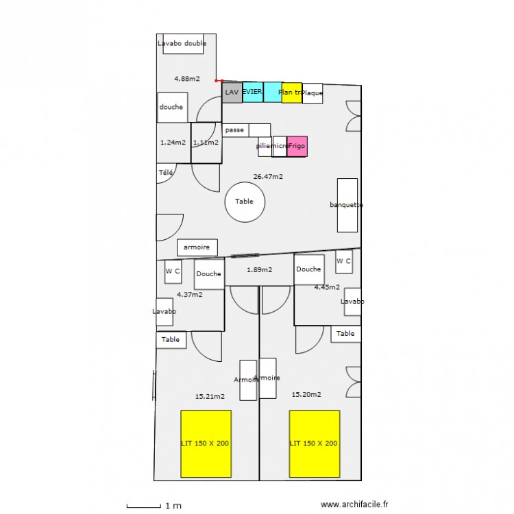 MOBILIER 4. Plan de 0 pièce et 0 m2