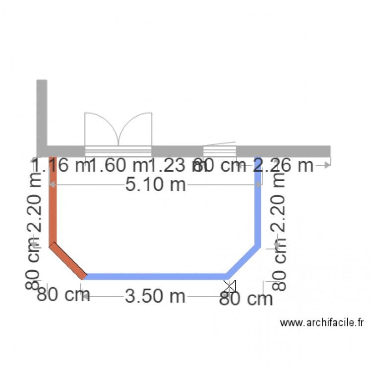 PRIE. Plan de 0 pièce et 0 m2