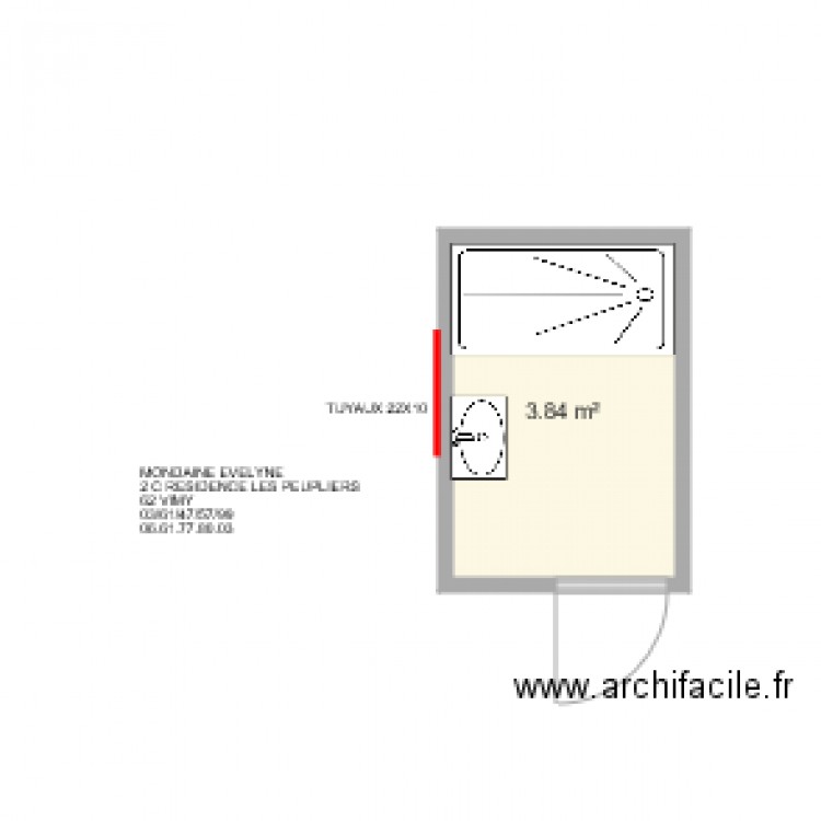 MONDAINE. Plan de 0 pièce et 0 m2