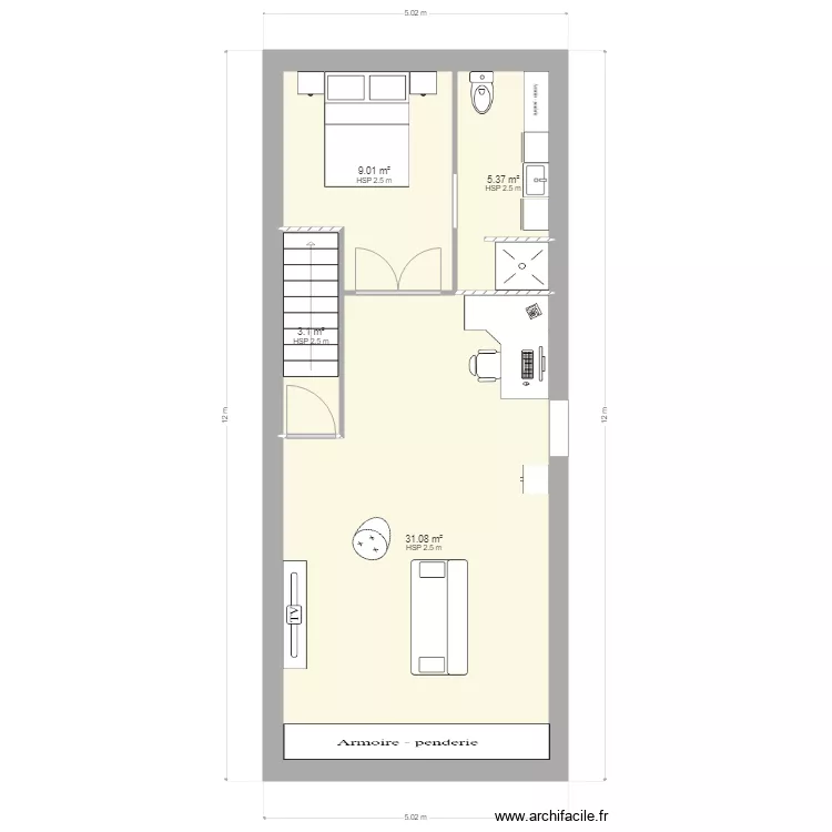 PLAN GARRAGE MIKA. Plan de PLAN GARRAGE MIKA. Plan de