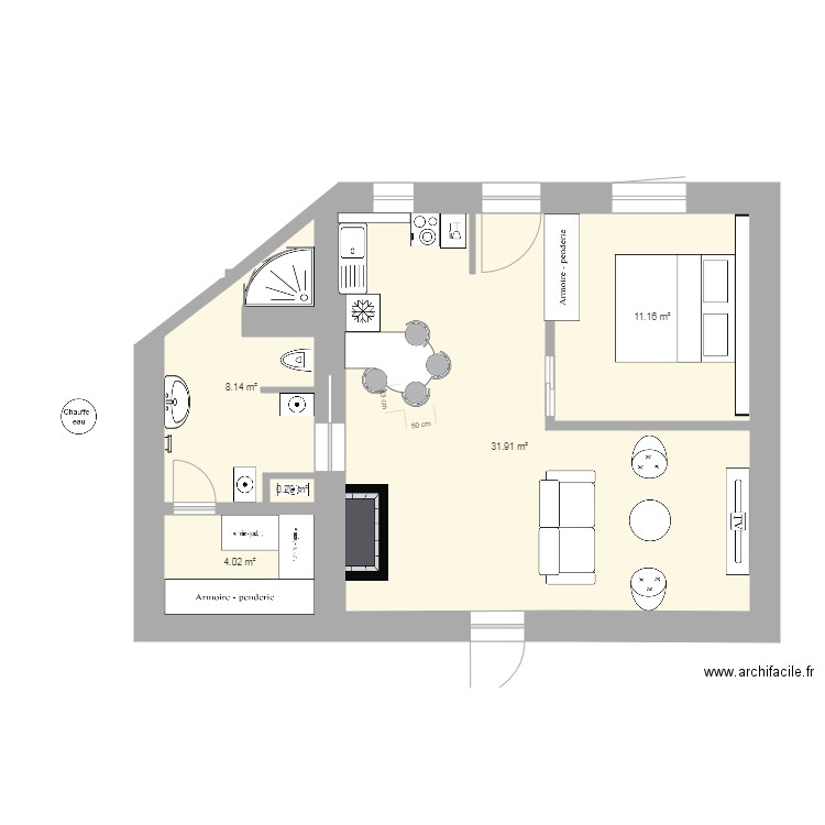 plan 3 Hammam. Plan de 0 pièce et 0 m2