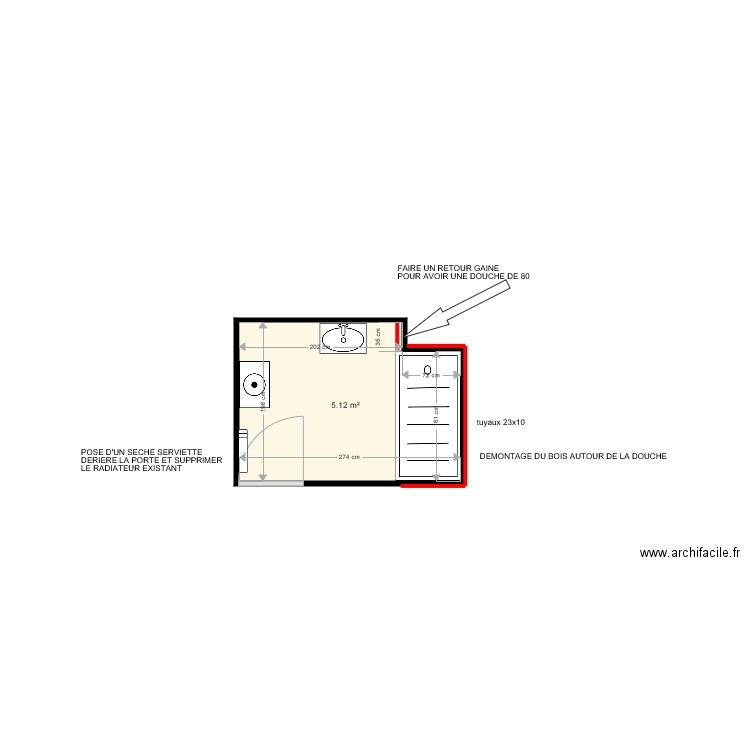 LAFAIX DOROTHE . Plan de 0 pièce et 0 m2