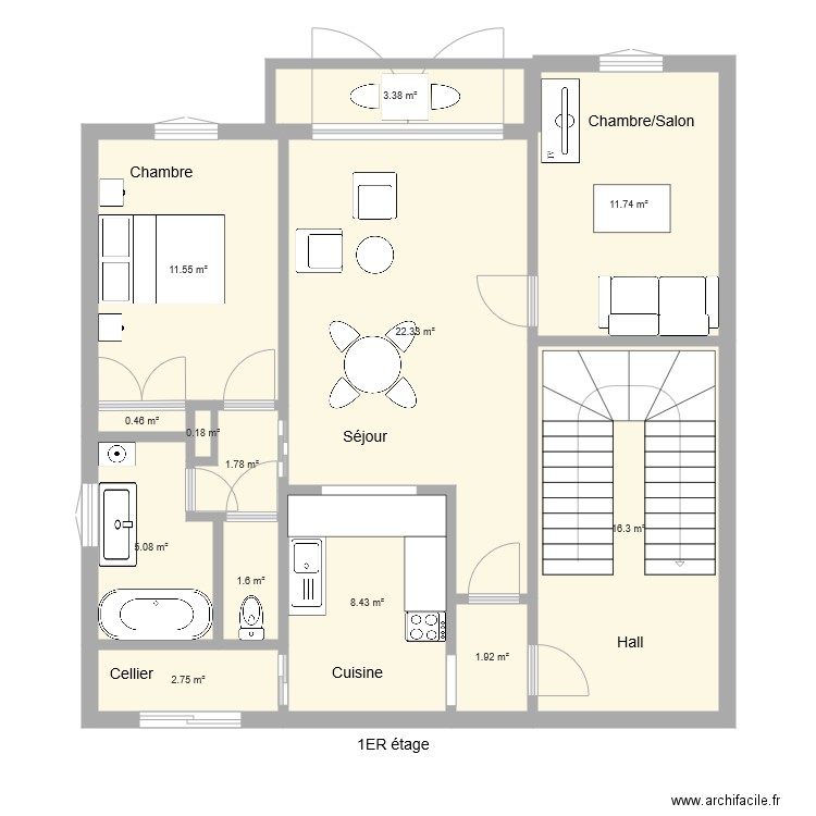 11G2561. Plan de 0 pièce et 0 m2