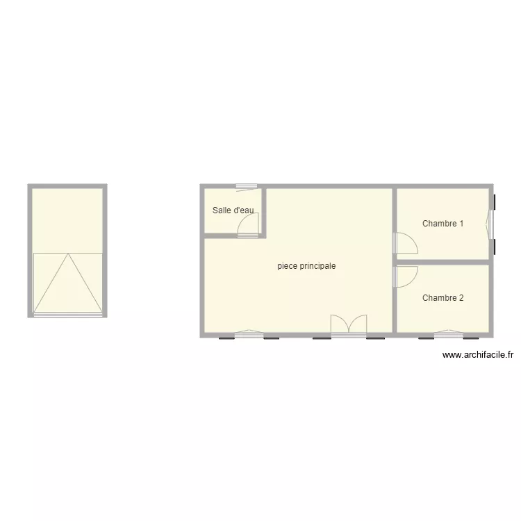 rez de chauss&eacute;. Plan de 