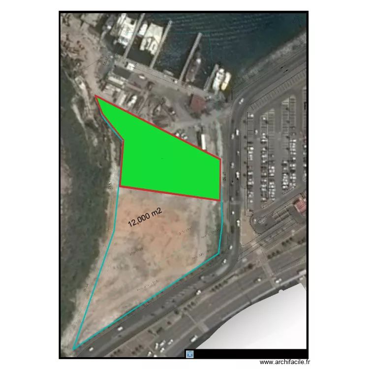 plan terrain essai 3. Plan de 