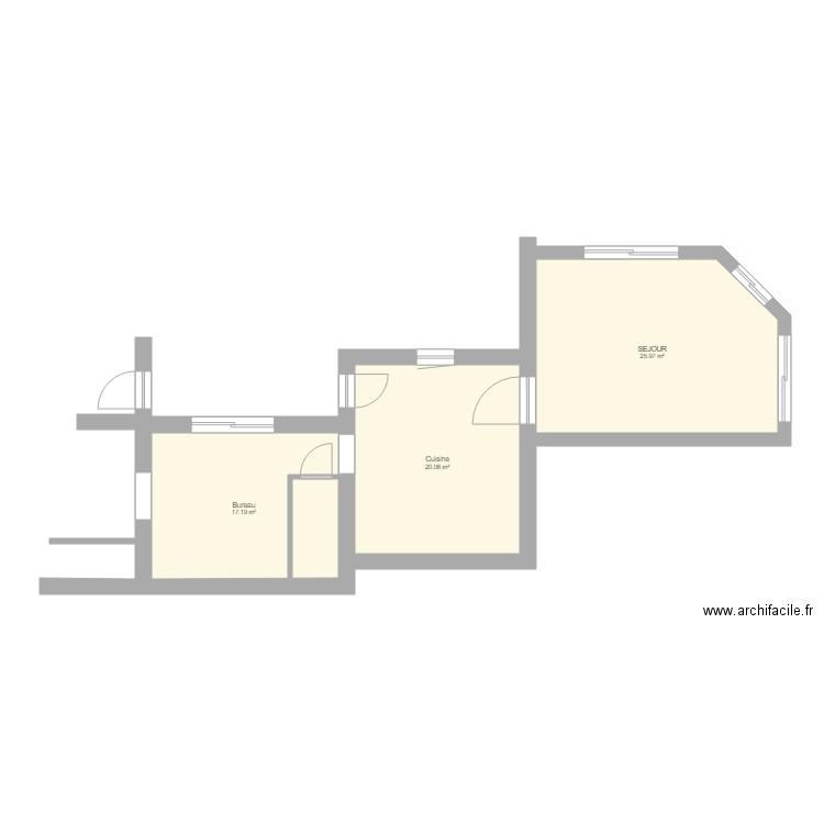 Pierre et Patricia 2. Plan de 0 pièce et 0 m2