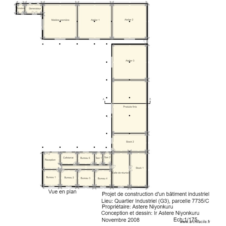 Vue en plan Q10 norme. Plan de 0 pièce et 0 m2