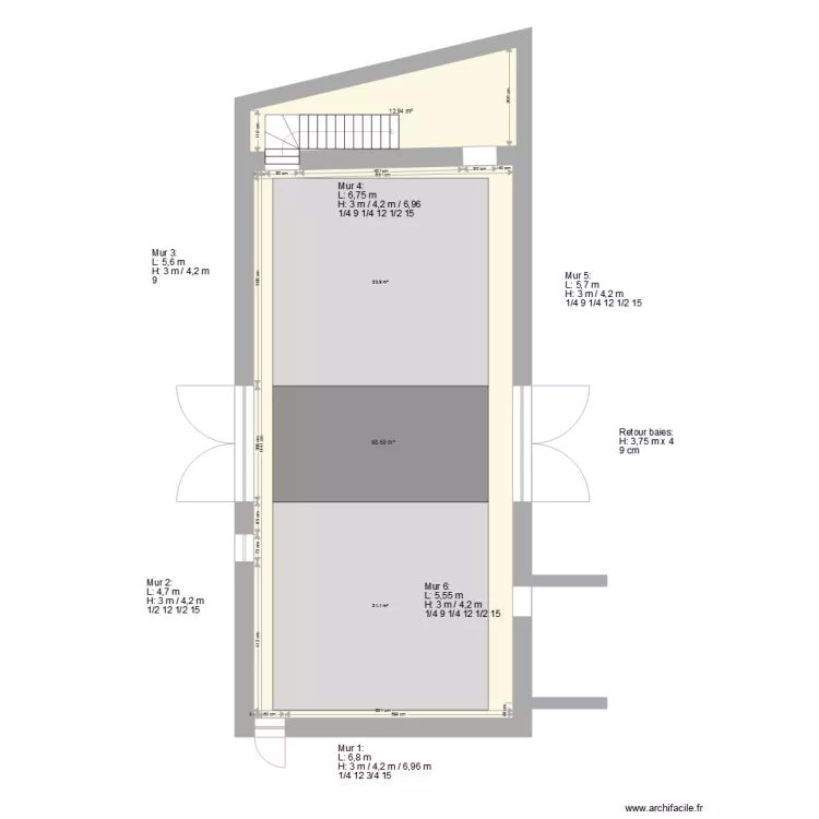 Grange extension v3. Plan de Grange extension v3. Plan de