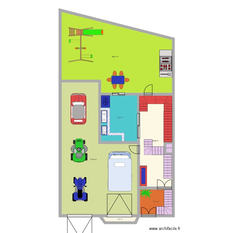 sifou. Plan de 0 pièce et 0 m2