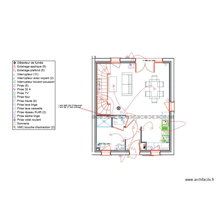 illettes LOT 37 logement 09 RDC. Plan de 0 pièce et 0 m2