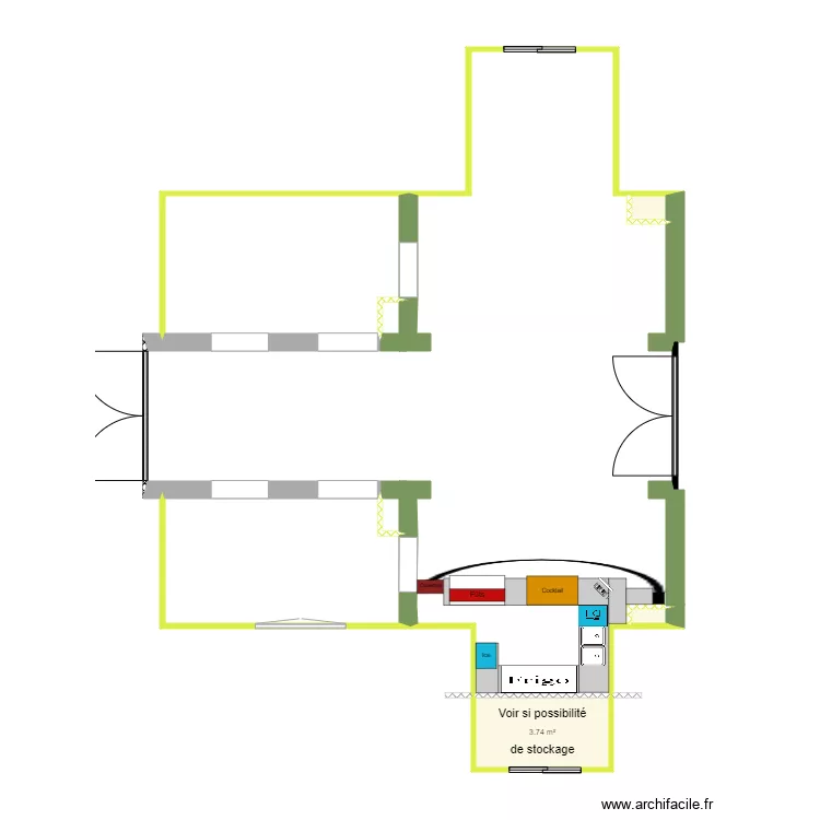 Bar rooftop v6. Plan de 