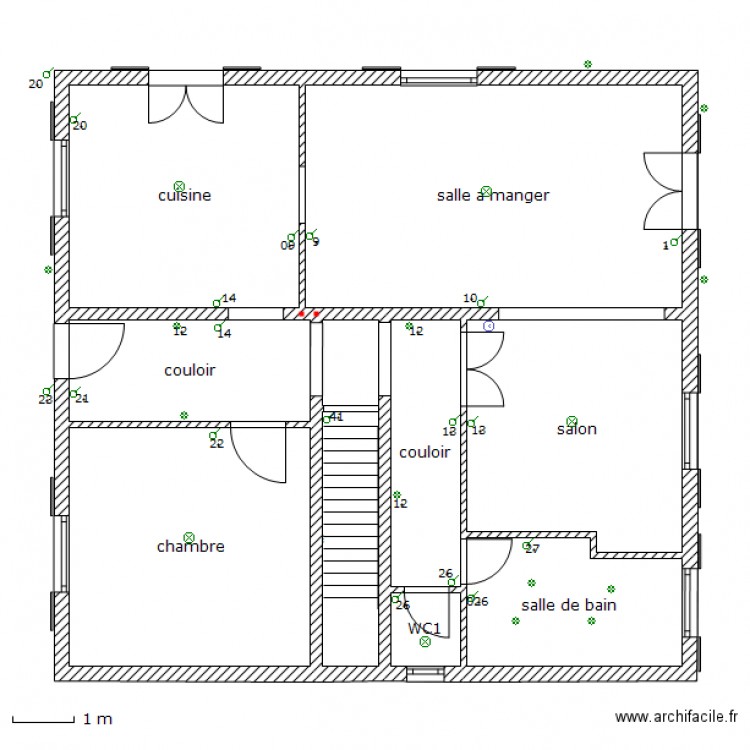 RdeC éclairage. Plan de 0 pièce et 0 m2