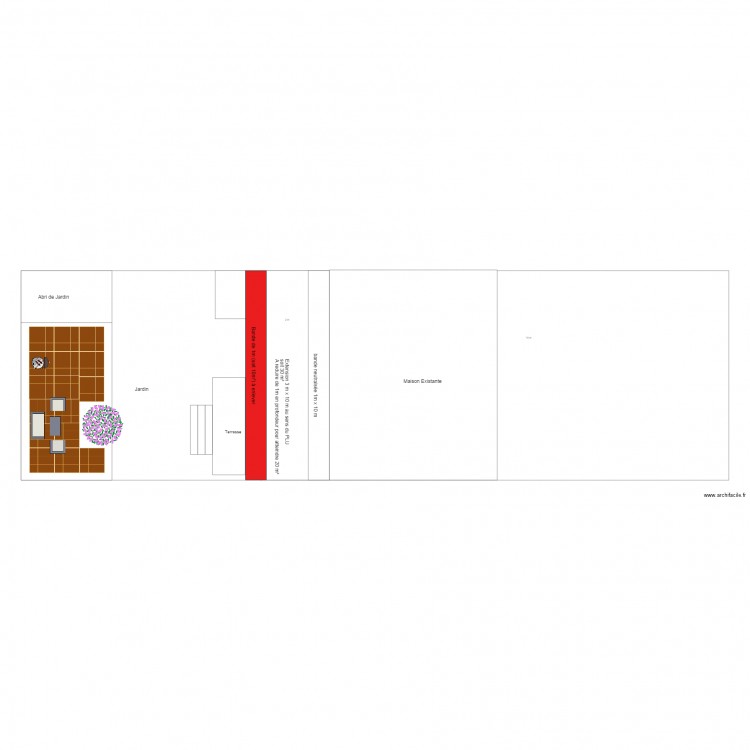 Plan Masse PLU. Plan de 0 pièce et 0 m2