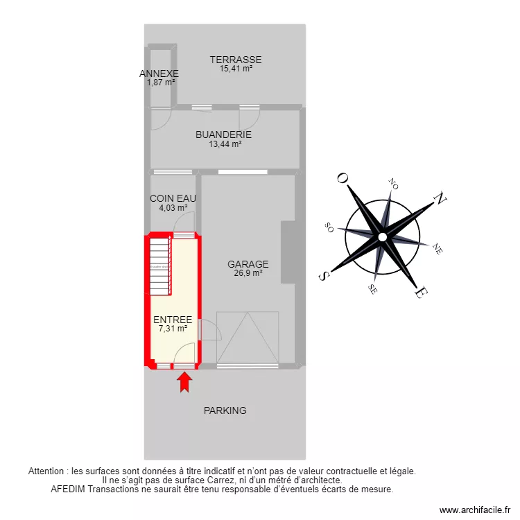BI12768 - RDC. Plan de 