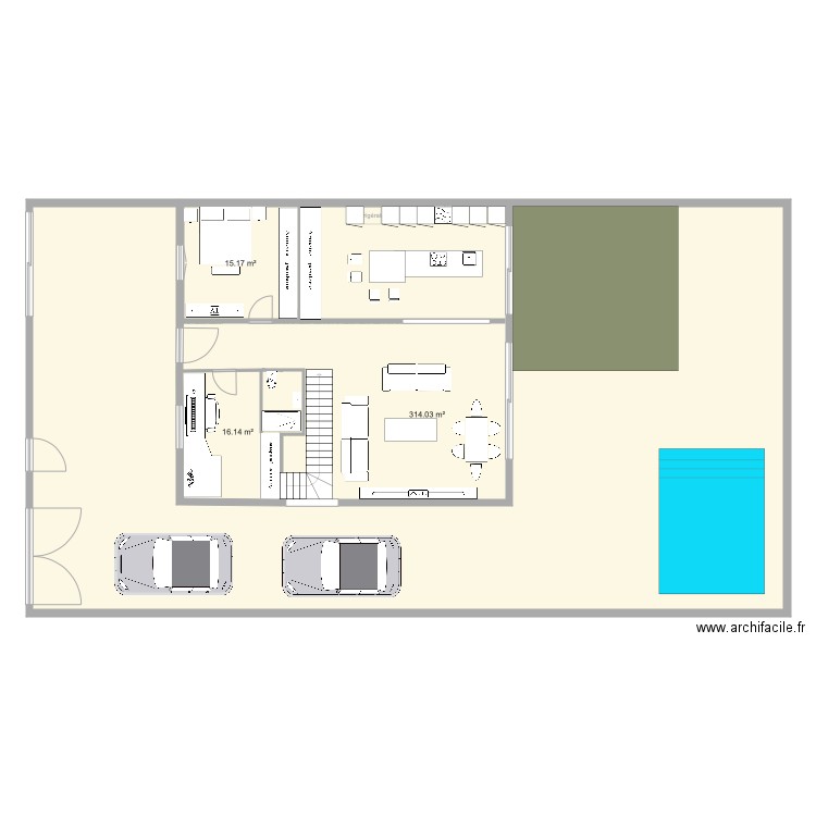 mi casa planta baja . Plan de 0 pièce et 0 m2