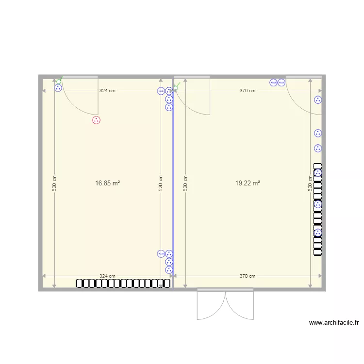 Bureau Moyen Generaux. Plan de 