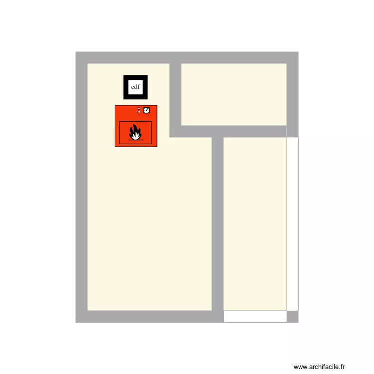 DEVIE ORAINVILLE. Plan de 