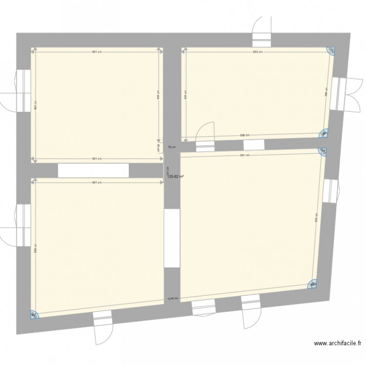 Plan maison. Plan de 0 pièce et 0 m2