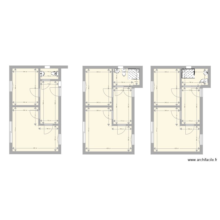CAFFET. Plan de 0 pièce et 0 m2