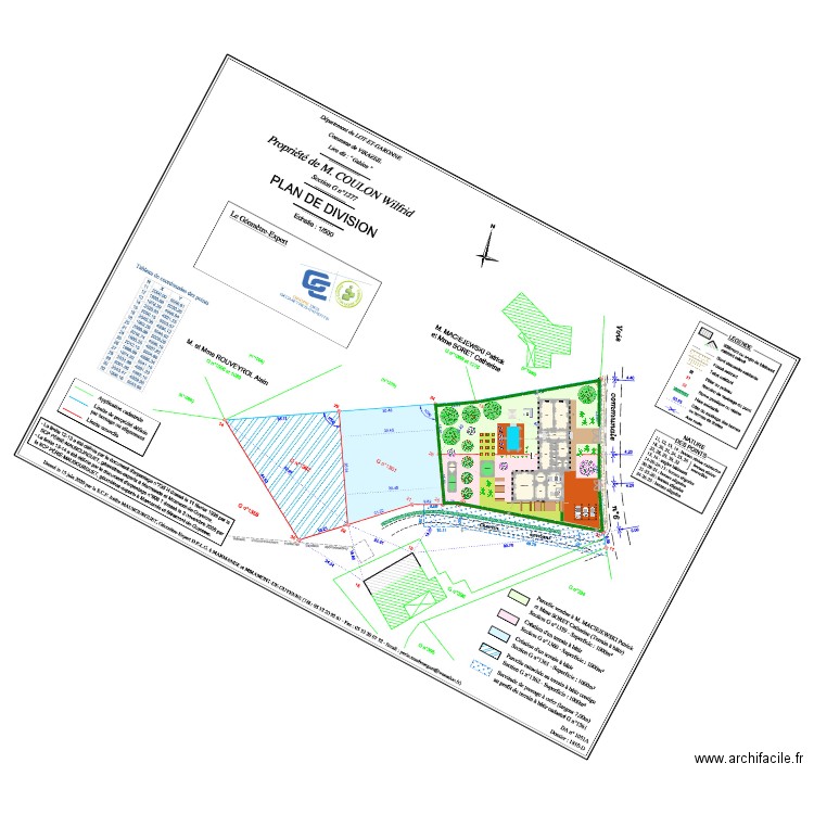 MARMANDE 1. Plan de 0 pièce et 0 m2