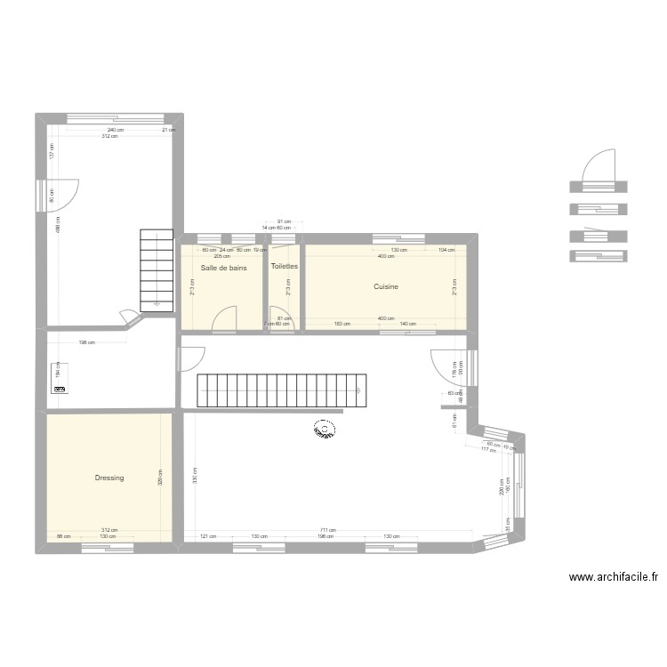 Maison. Plan de 0 pièce et 0 m2