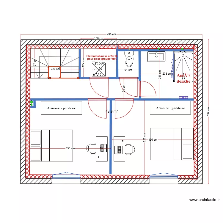  DE MONTBELL . Plan de 