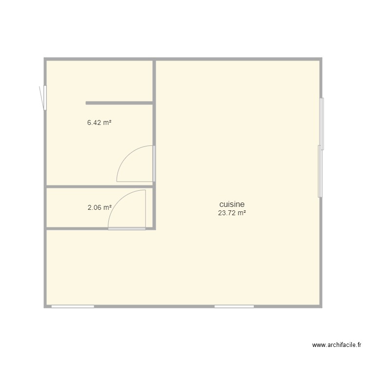 cuisine définitif. Plan de 0 pièce et 0 m2