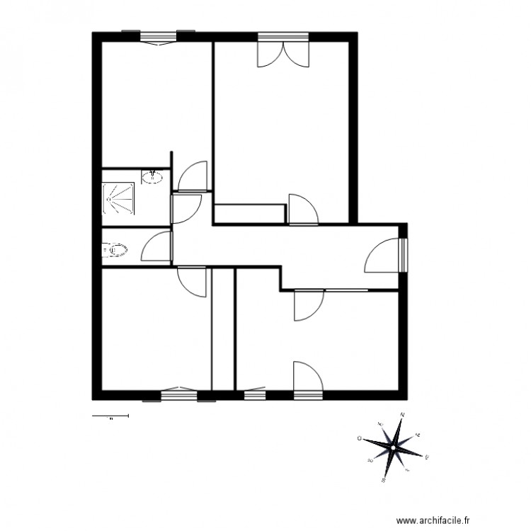 sopite 4 gauche. Plan de 0 pièce et 0 m2