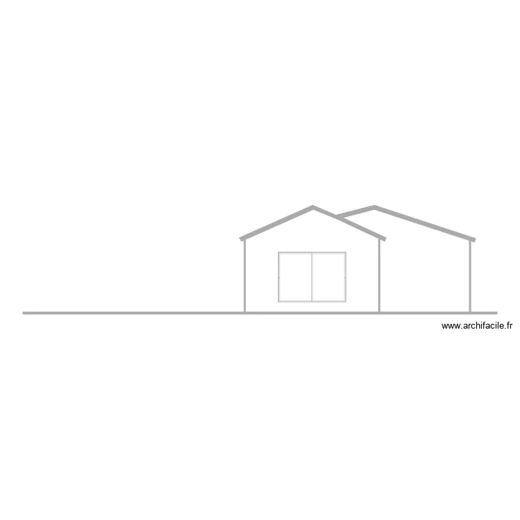 pignon maison nouveau projet. Plan de pignon maison nouveau projet. Plan de