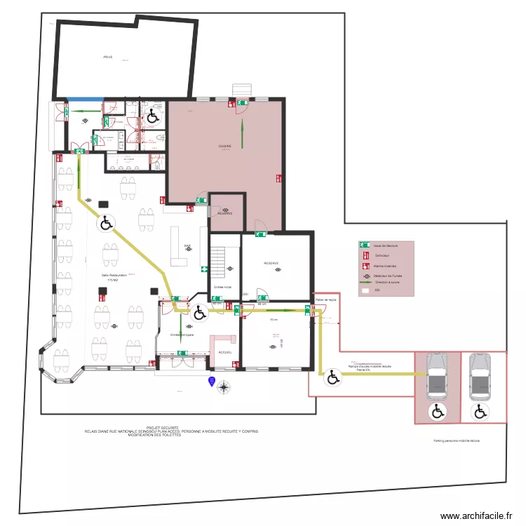 RELAIS DIANE PROJET SECURITE A. Plan de 