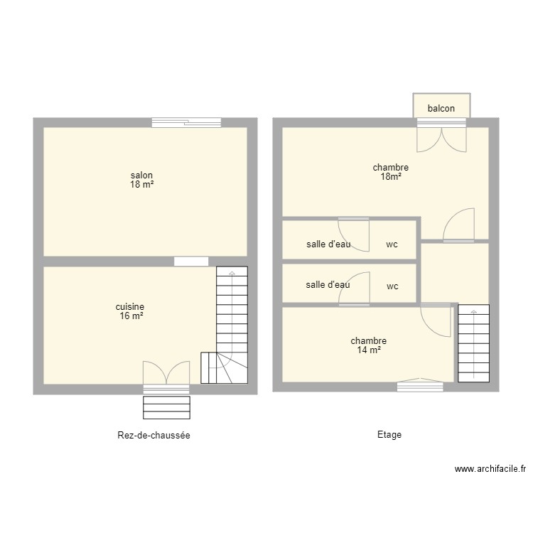 87G2026. Plan de 0 pièce et 0 m2