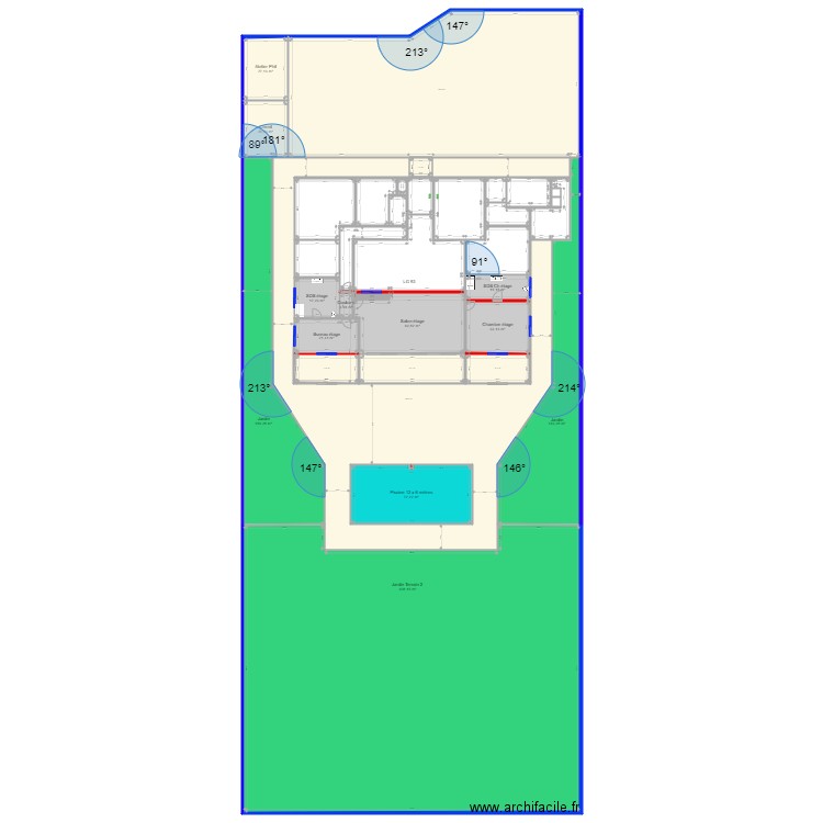  96 1er. Plan de 0 pièce et 0 m2