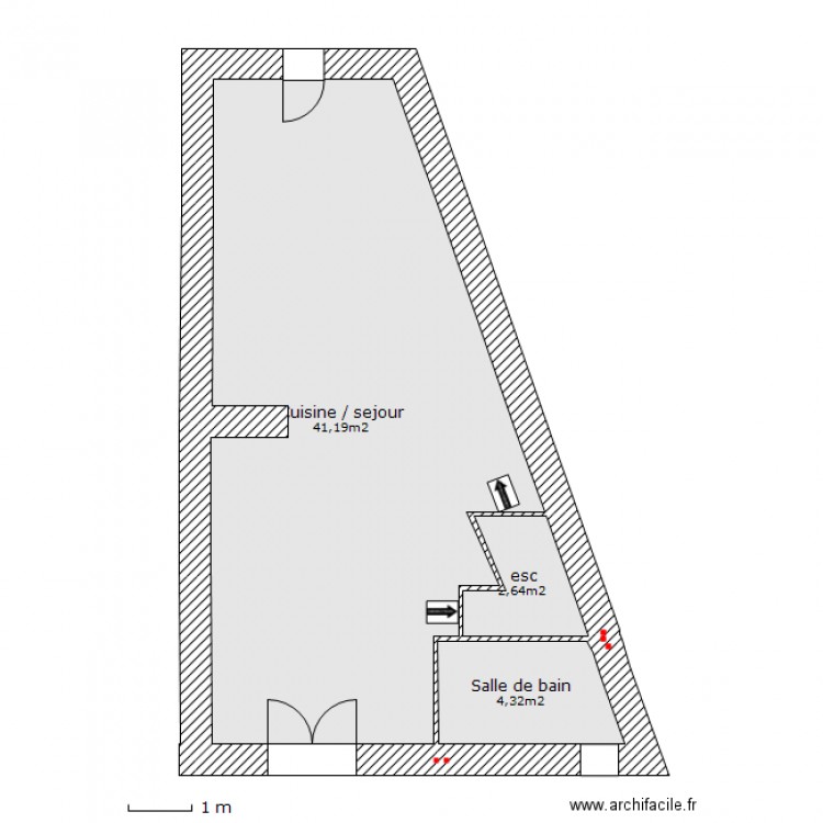 NIV 1 CABANNES. Plan de 0 pièce et 0 m2