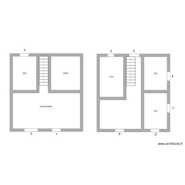 ASTRUC. Plan de 0 pièce et 0 m2