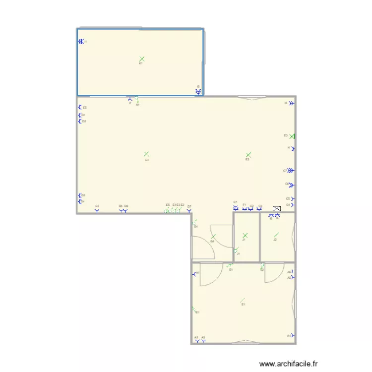 plan pavots. Plan de 