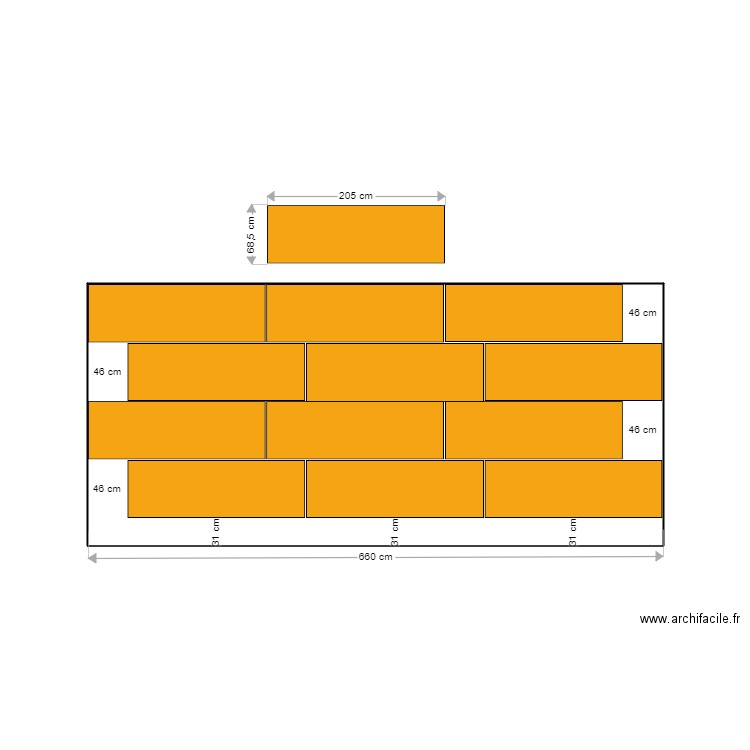 plancher mezzanine. Plan de 0 pièce et 0 m2