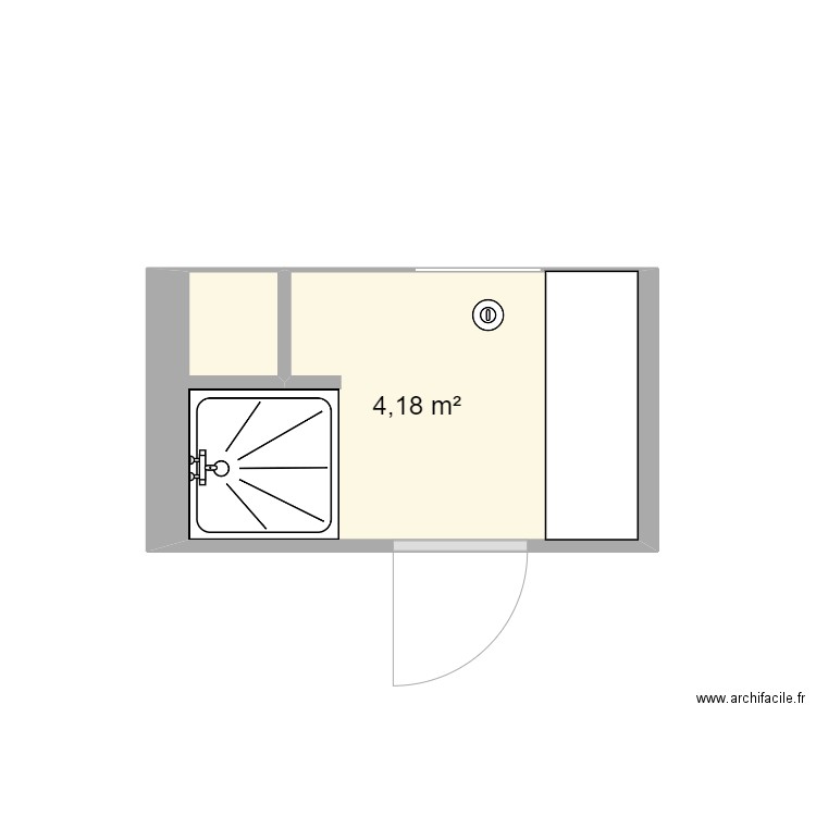 Salle de bain. Plan de 0 pièce et 0 m2
